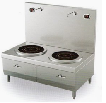 電磁雙頭矮湯爐（炒廚）